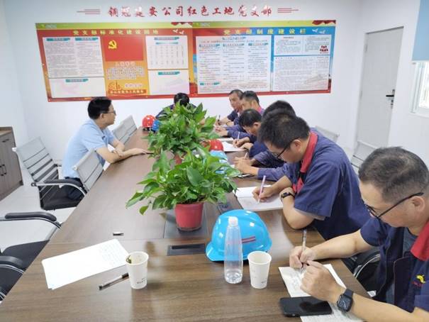 公司開(kāi)展第三季度安全、環(huán)保、消防綜合檢查 